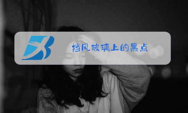 挡风玻璃上的黑点 etc图片